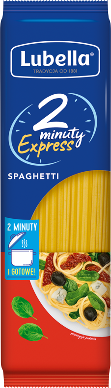 Makaron spaghetti express Lubella 400g widok 1