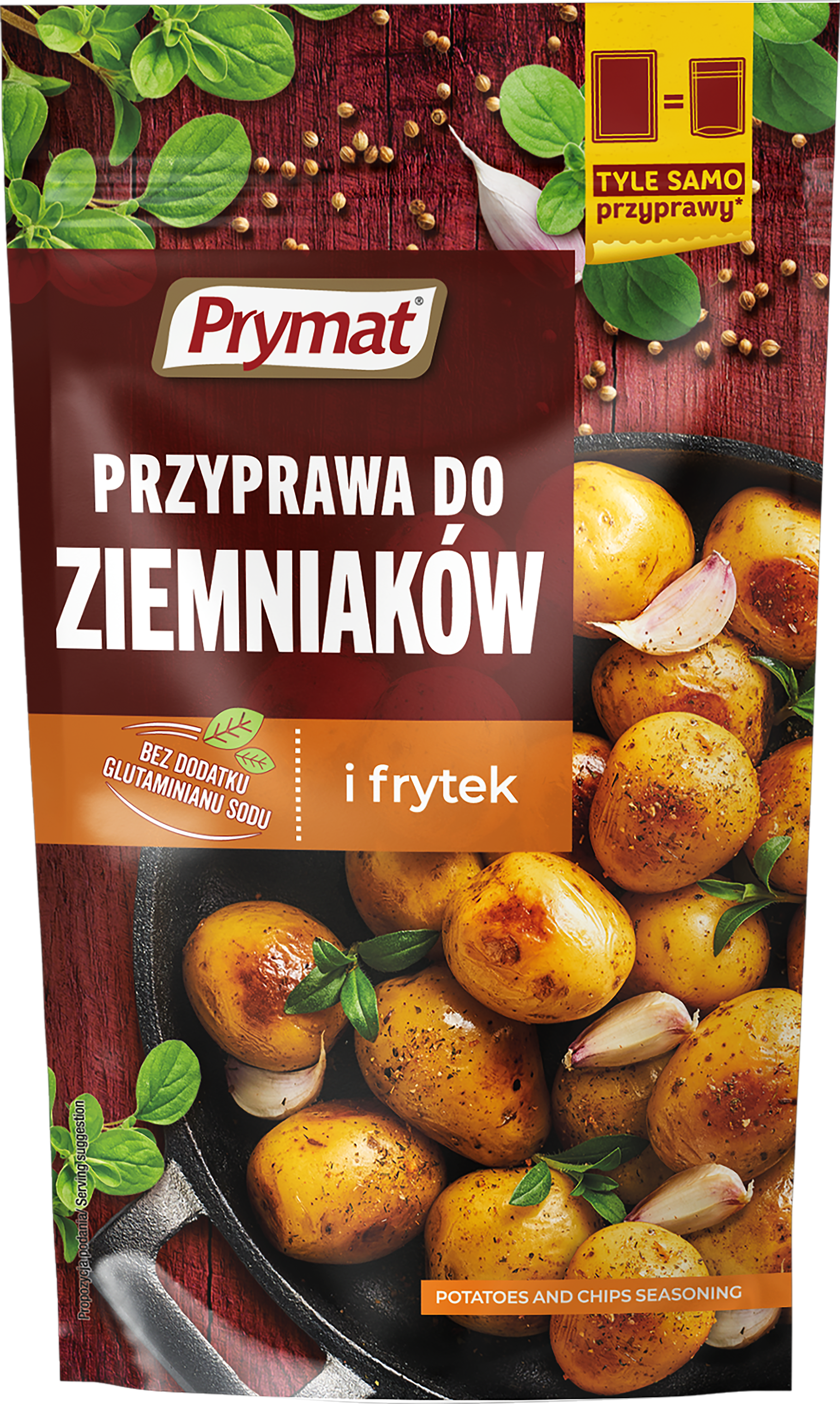 Przyprawa do ziemniaków i frytek Prymat 25g widok 1