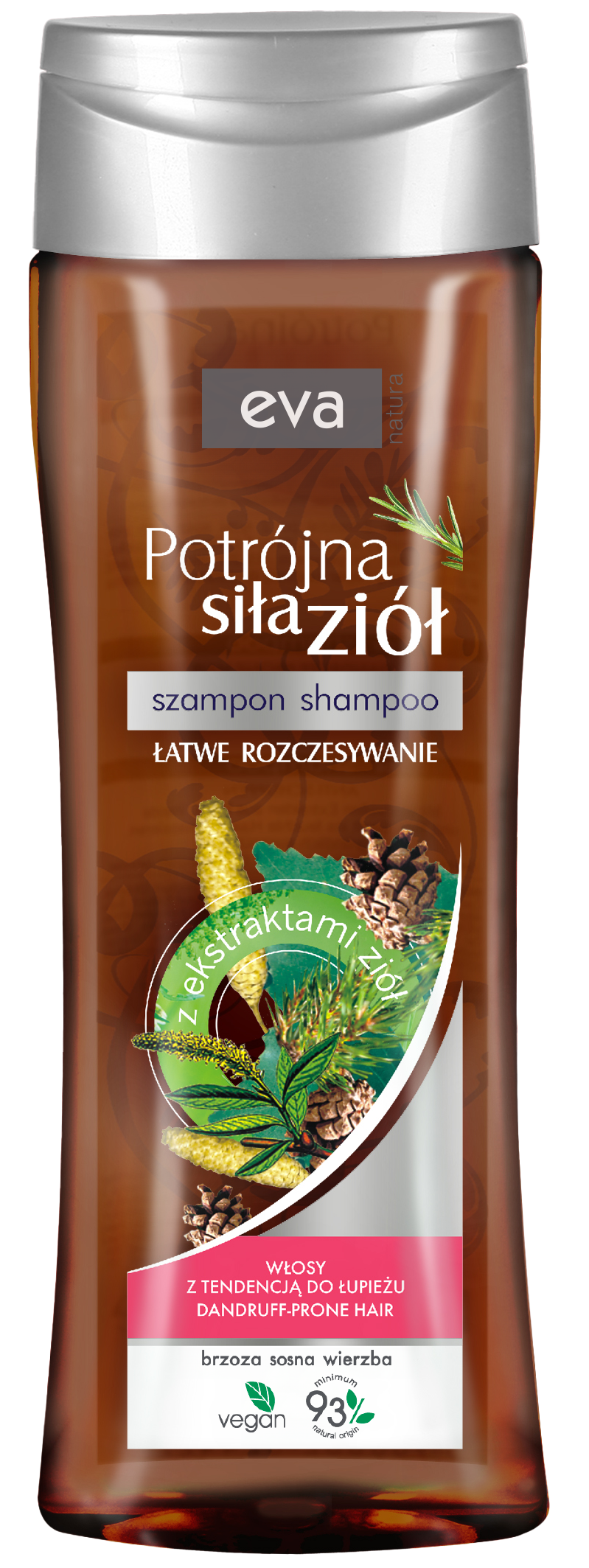 Szampon do włosów brzoza Eva 400ml widok 1