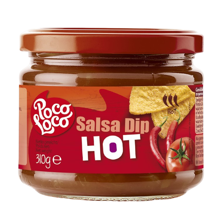 Dip salsa mexicana hot Poco Loco 310g widok 1