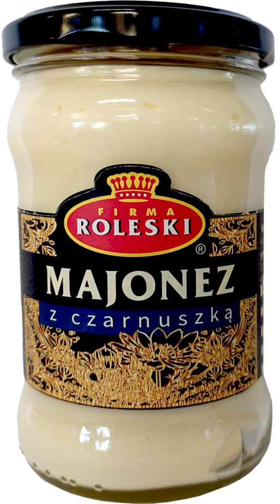 Majonez z czarnuszką Roleski 285ml widok 1