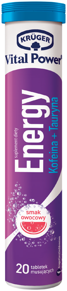 Tabletki musujące Vital Power Energy 20szt widok 1