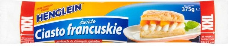 Ciasto francuskie XXL Henglein 375g widok 1