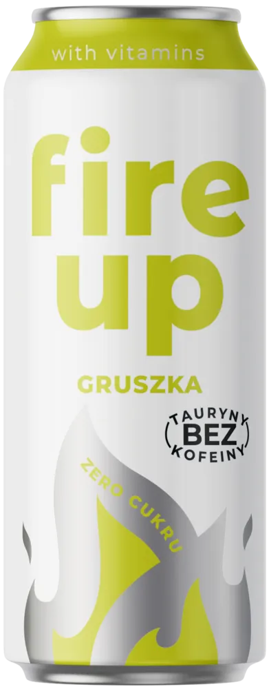Napój gaz. gruszka zero b/kof Fire Up 0,5l widok 1