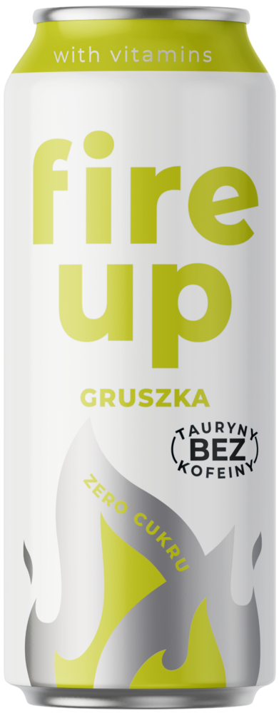 Napój gaz. gruszka zero b/kof Fire Up 0,5l widok 1