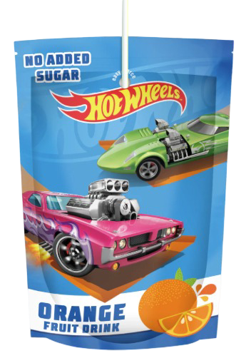 Napój niegaz. orange Hot Wheels 200ml widok 1