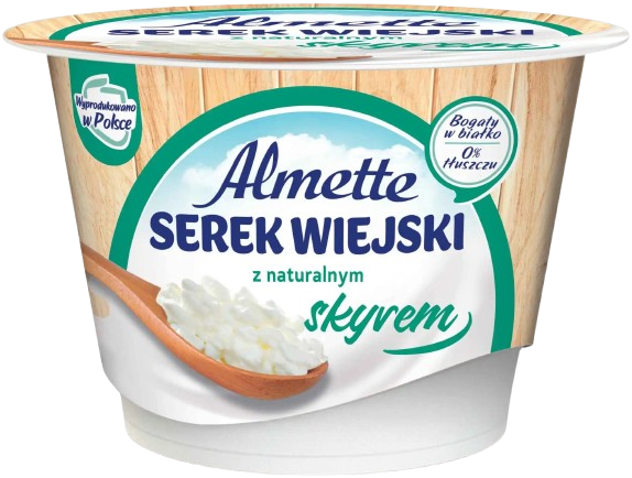 Serek Wiejski Almette 150g mix widok 2