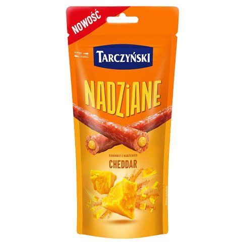 Kabanosy nadziane cheddar Tarczyński 95g widok 2