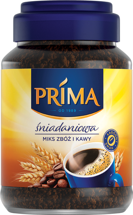Kawa zbożowa śniadaniowa Prima 200g widok główny 