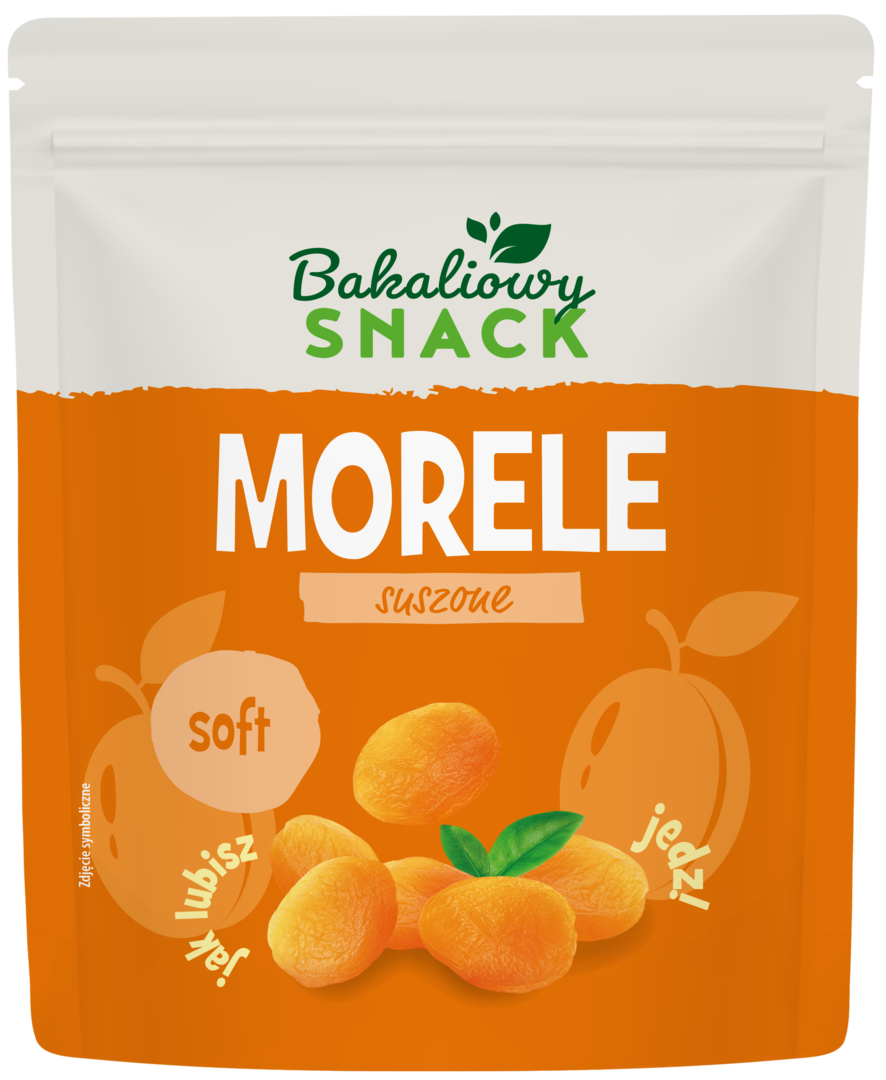 Morele suszone soft Bakaliowy Snack 200g widok 1