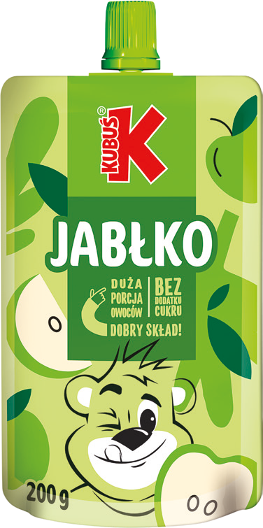 Mus jabłkowy Kubuś 200g widok 1