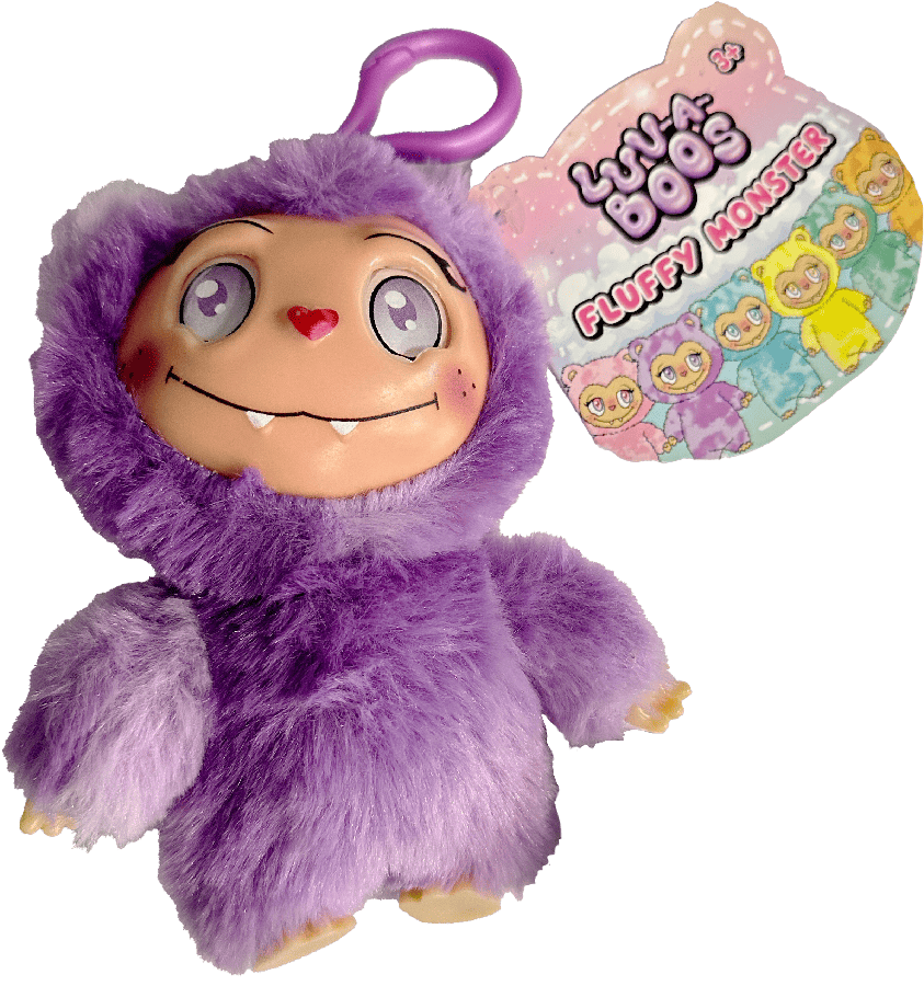 Zabawka Fluffy Monsters 14,5cm mix widok 3