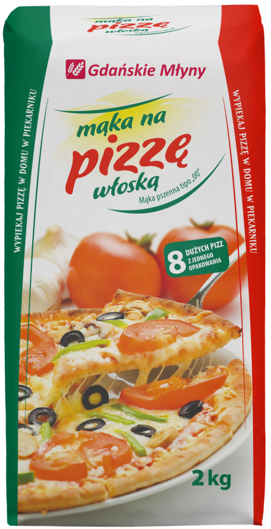 Mąka na pizzę typ 00 Gdańske Młyny 2kg widok 1