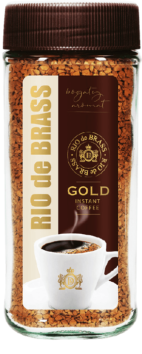 Kawa rozpuszczalna Rio De Brass Gold 200g widok główny
