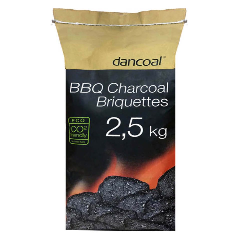 Brykiet z węgla drzewnego Dancoal 2,5kg widok 1