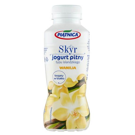 Jogurt pitny skyr smakowy OSM Piątnica 330ml mix widok 2