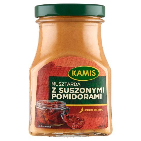Musztarda z suszonymi pomidorami Kamis 185g widok 1
