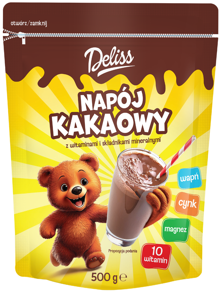 Napój kakaowy Deliss 500g widok 1