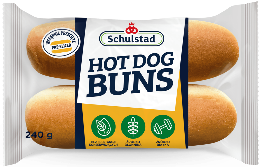Bułki hot dog Schulstad 240g widok główny