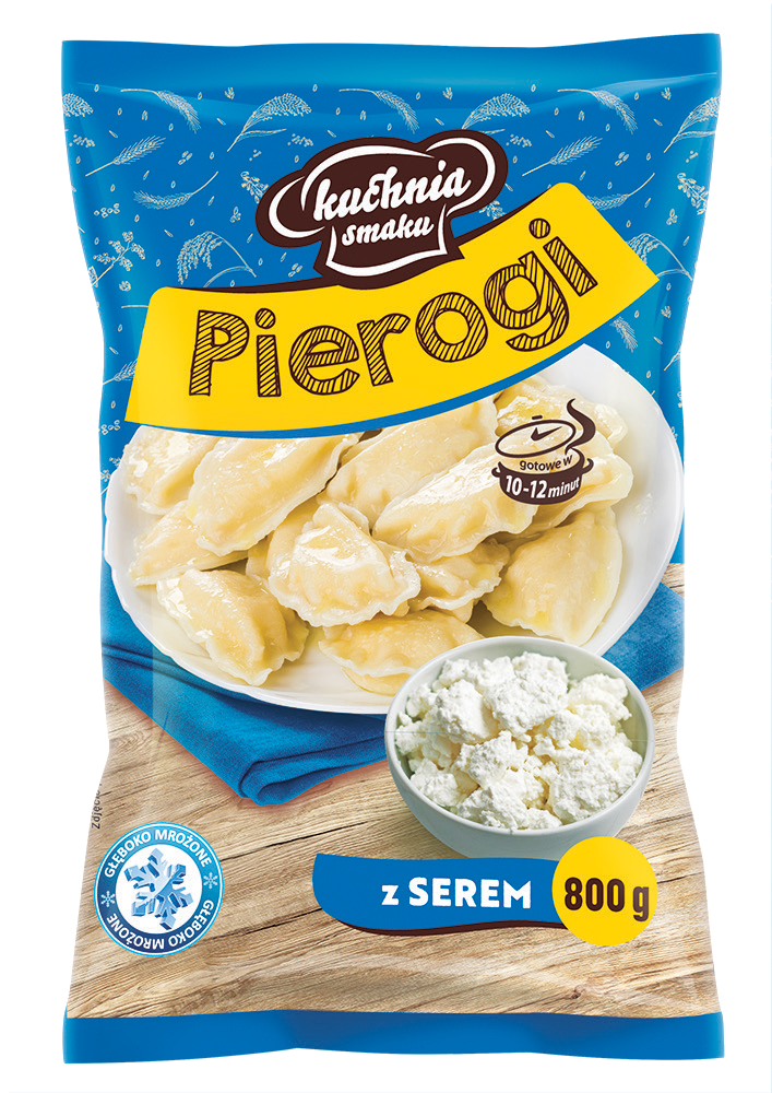 Pierogi z serem Kuchnia Smaku 800g widok główny 