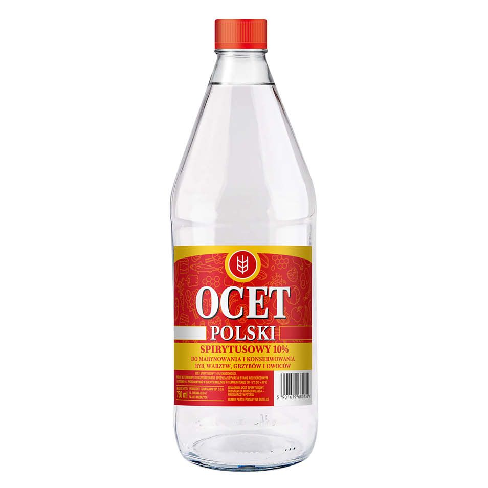 Ocet spirytusowy Polski 10% 0,75l widok 1