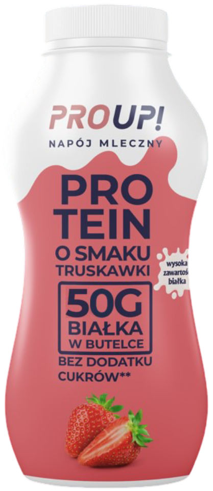 Napój mleczny proteinowy truskawka ProUp! 500g widok 1