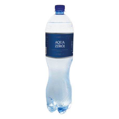 Woda gaz. mineral. Aqua Zdrój 1,5l widok 1