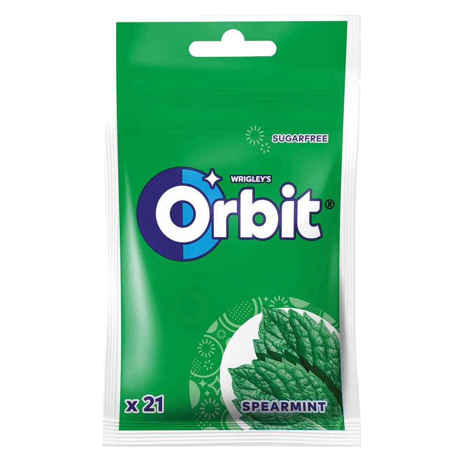 Guma Orbit spearmint drażetki 21szt widok 1