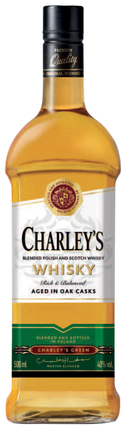 Whisky Charley's 0,5l 40% widok główny