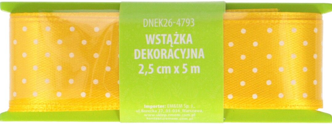 Wstążka dekoracyjna mix WN26 widok główny 