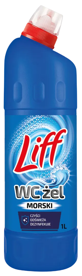 Żel do mycia wc morski Liff 1l widok 1