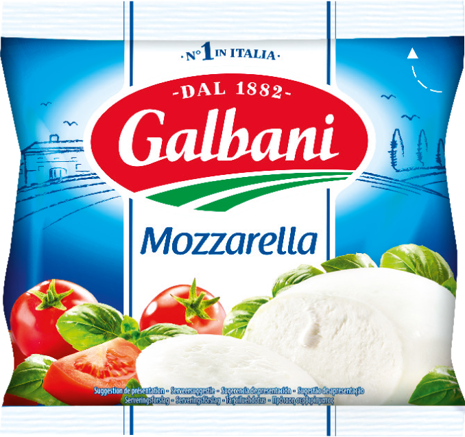 Ser mozzarella Galbani 125g widok główny