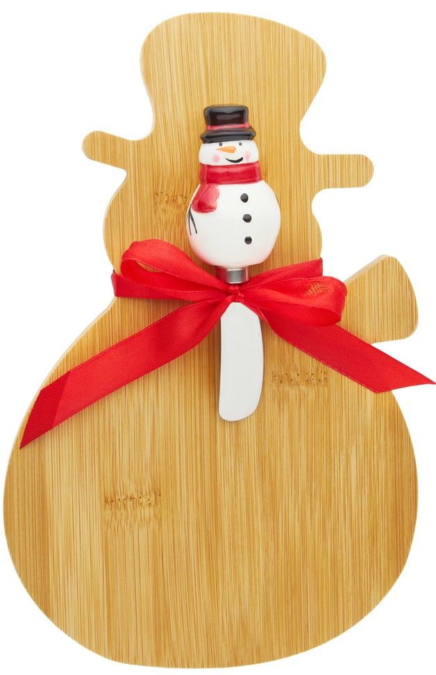 Deska bambusowa z nożykiem do masła 26,5x17cm BN25 widok 1