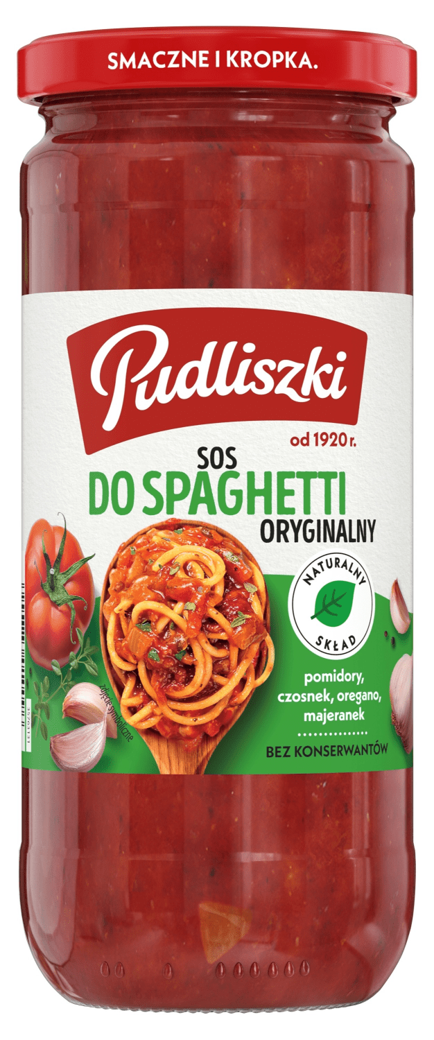 Sos do spaghetti Pudliszki 480g widok 1