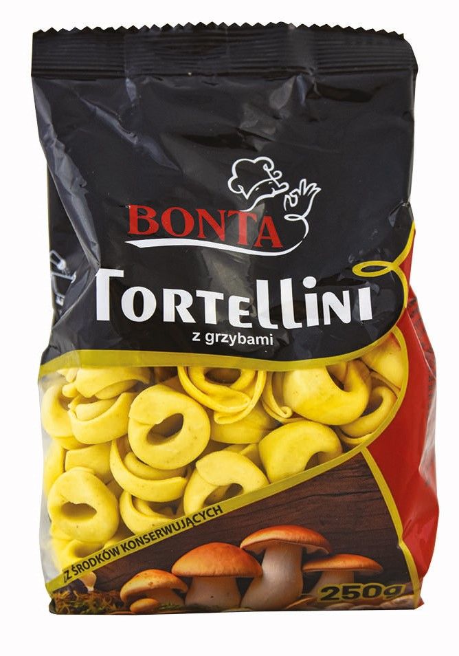 Makaron tortellini mięso/grzyb Bonta 250g mix widok 1