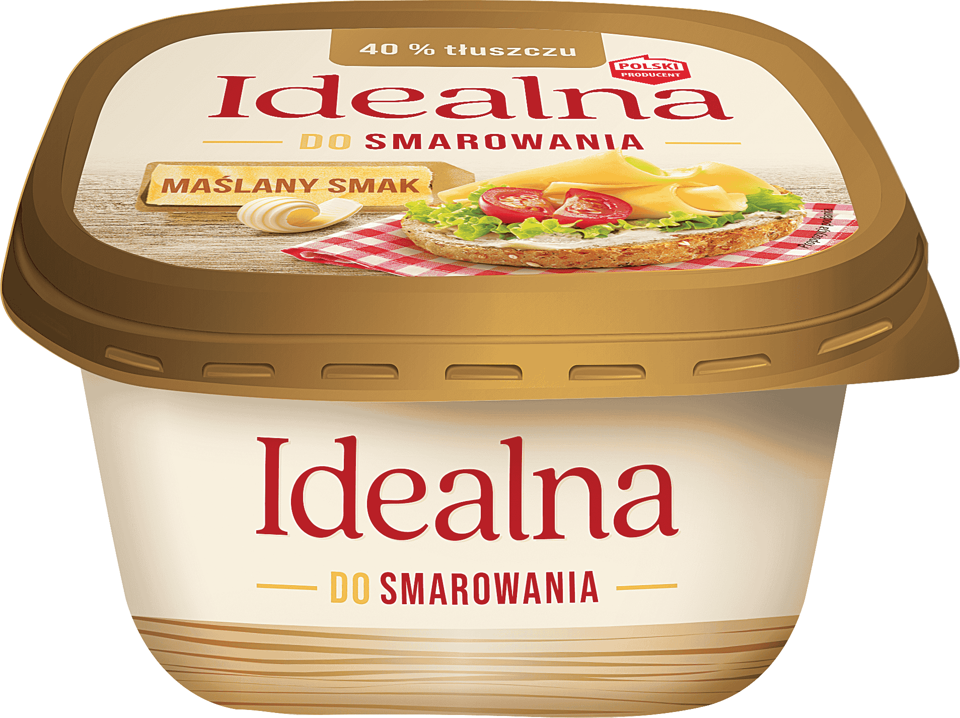 Margaryna Idealna maślany smak 500g widok 1