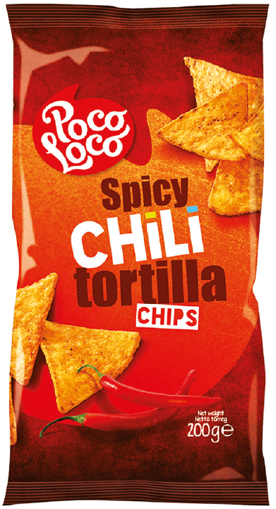 Nachosy Poco Loco 200g mix widok główny 