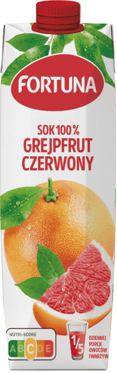 Sok grejpfrutowy Fortuna 1l widok 1