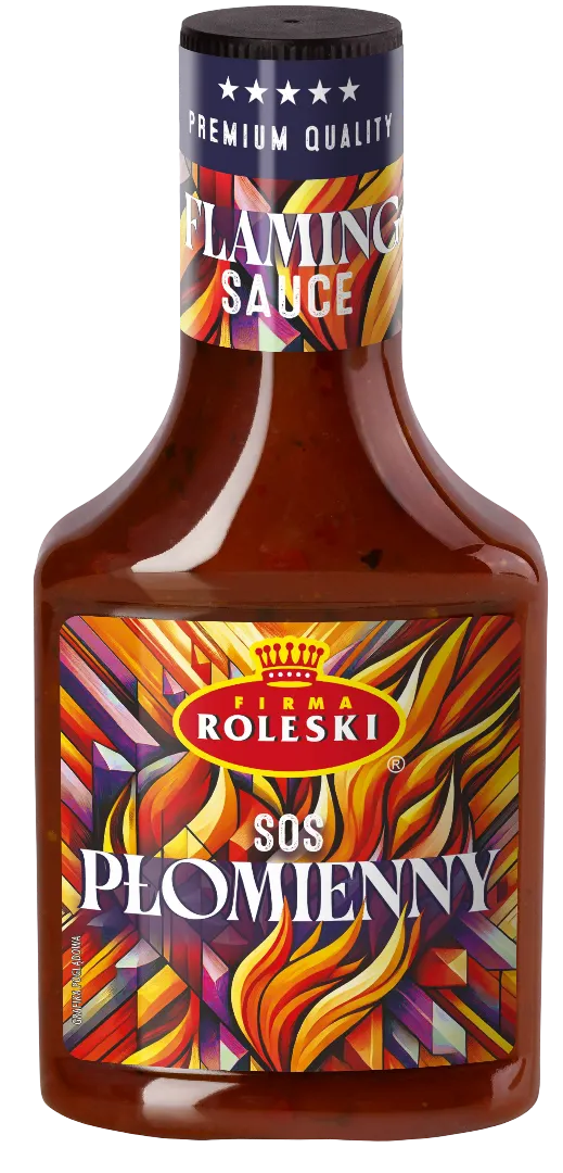 Sos płomienny Roleski 355g widok główny 