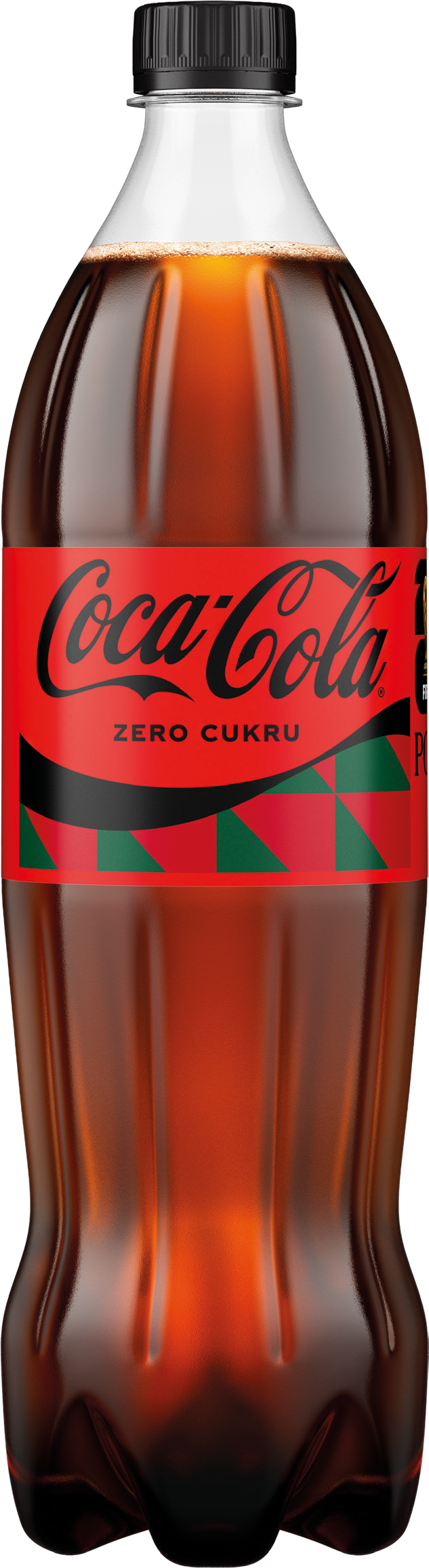 Napój gaz. Coca Cola zero 1l widok główny