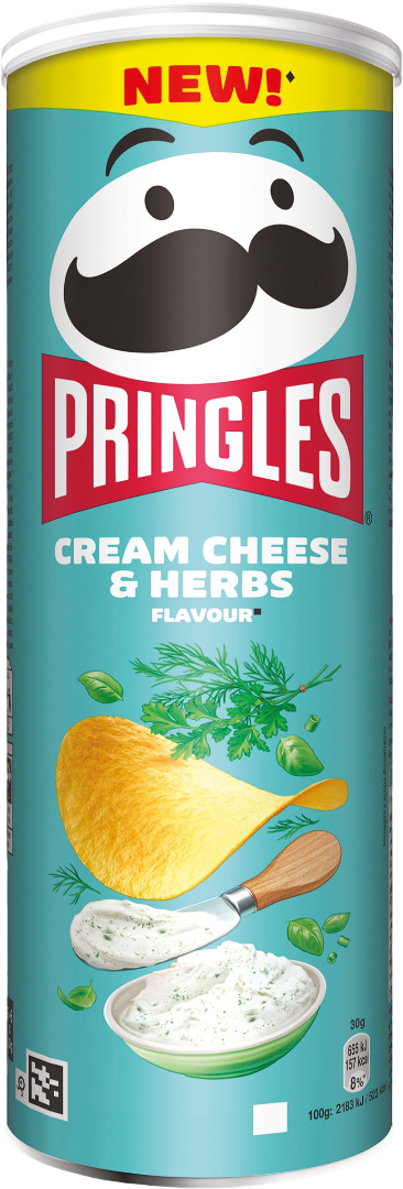 Chipsy Pringles paprika/sour cre&oni 165g mix widok 1