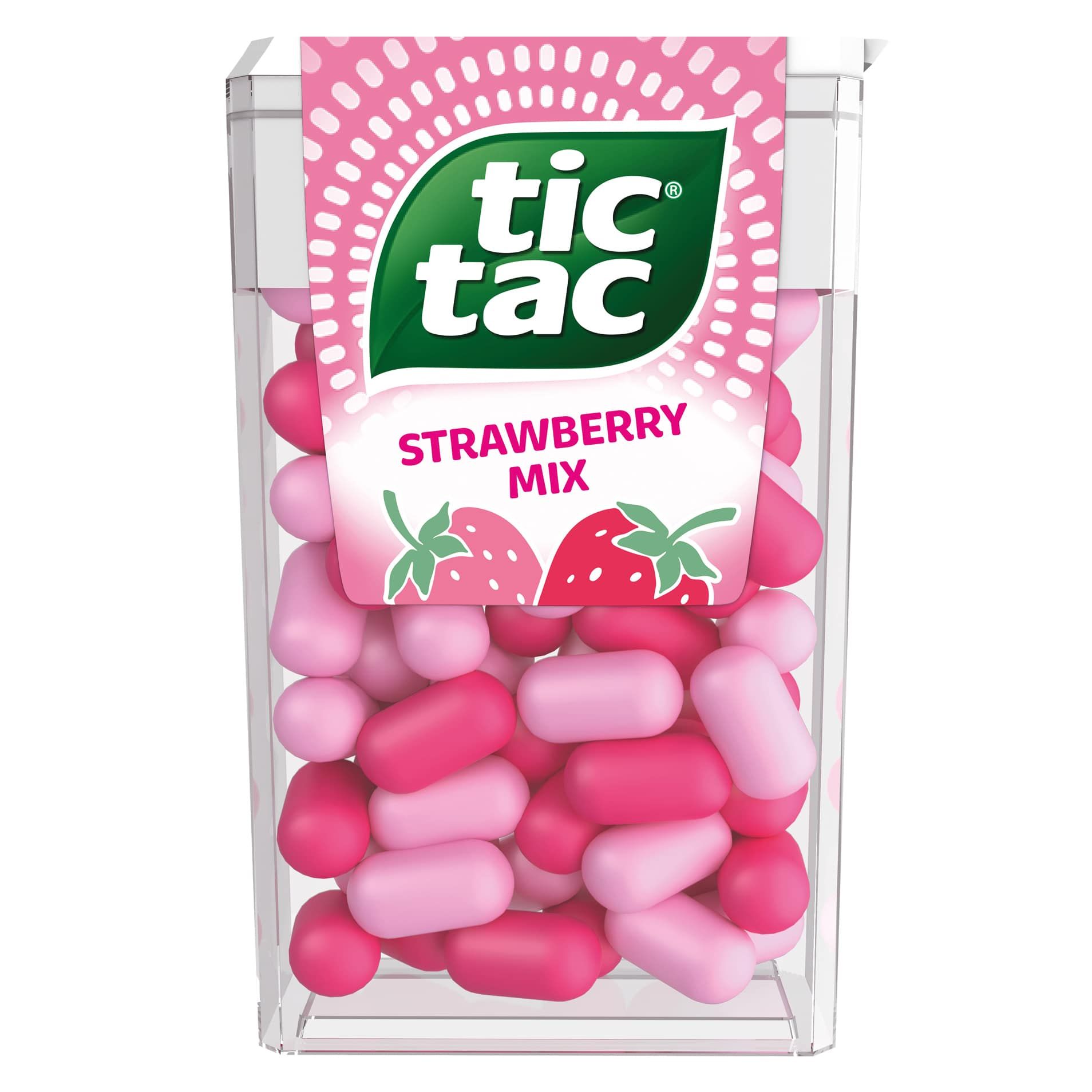Drażetki Tic Tac strawberry mix 54g widok 1