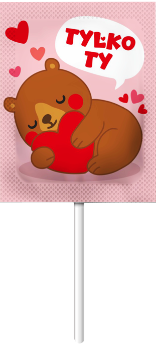 Lizak serduszko Karwit 8g widok 3