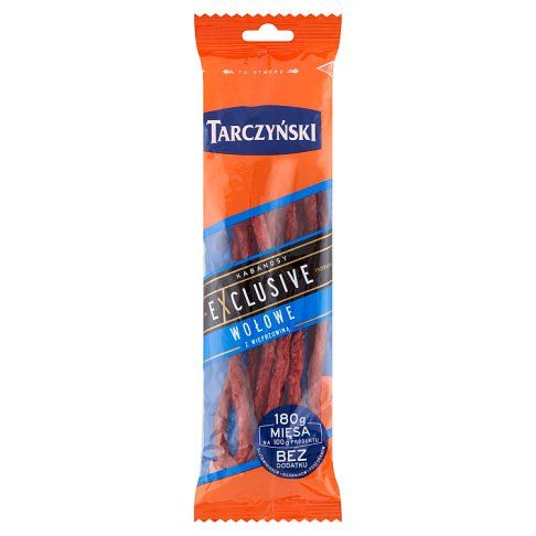 Kabanos exclusive wołowy 90g Tarczyński widok 1