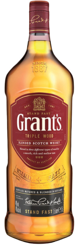 Whisky Grants 1,5l 40% widok 1