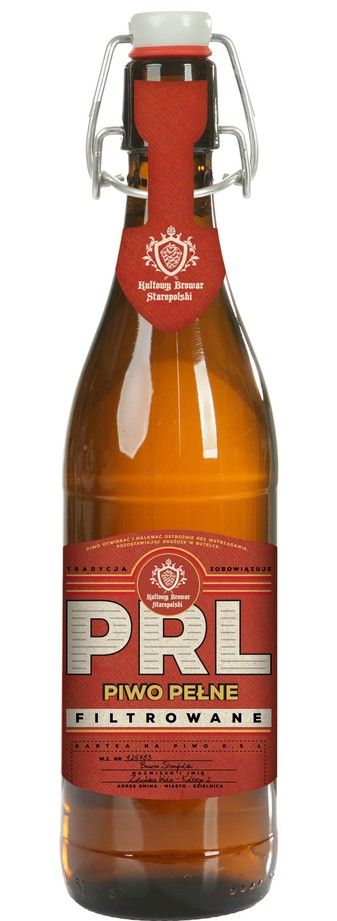 Piwo PRL pełne 0,6l 5,8% but. bzzw. widok 1