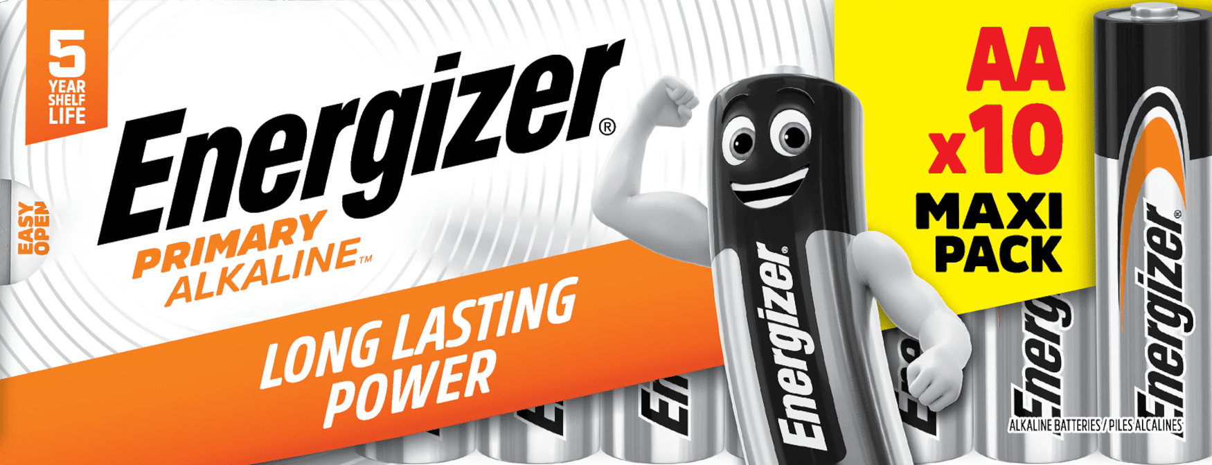 Bateria alkaliczna Energizer Primary AA 10szt widok 1