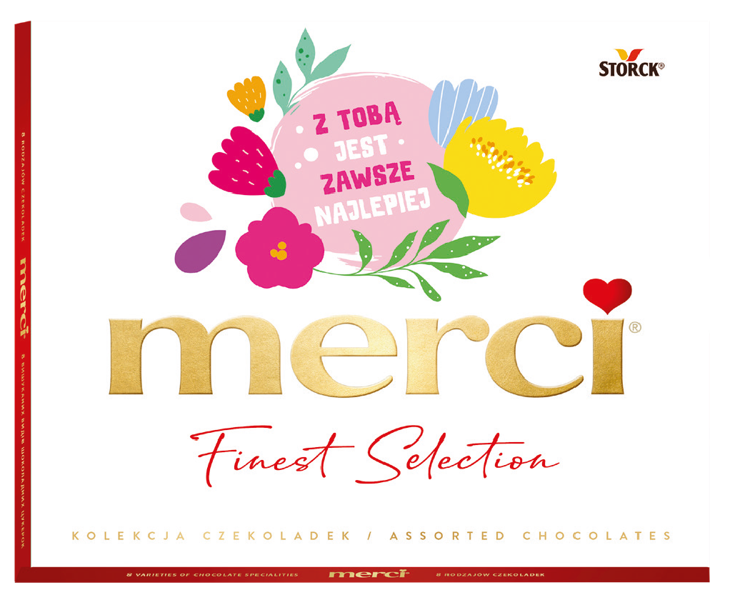 Bombonierka Merci 250g 1+1 gratis @dino