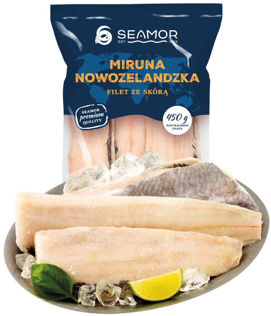 Miruna nowozelandzka filet z/s Seamor 500/450g widok główny 