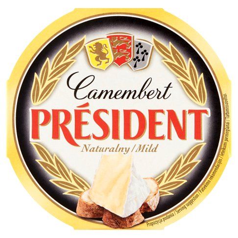 Ser pleśniowy camembert President 120g mix widok główny